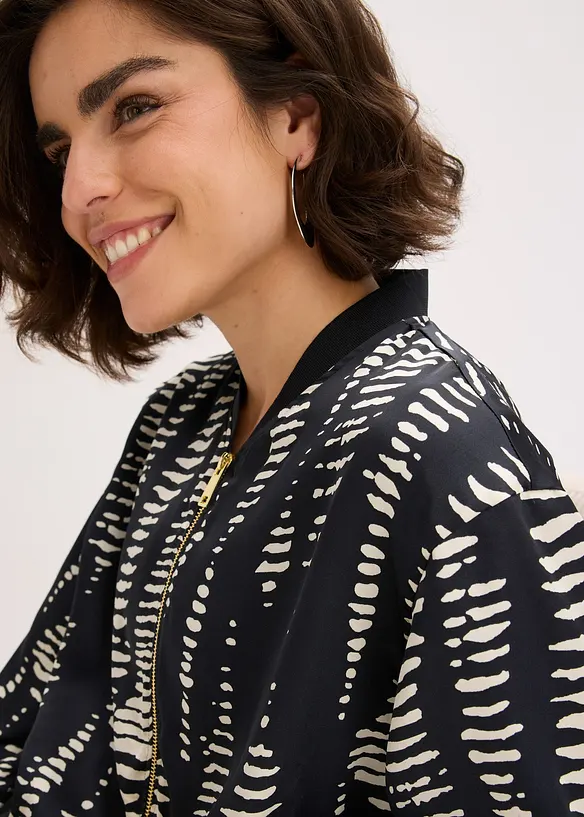 Blouson en satin fluide, bonprix