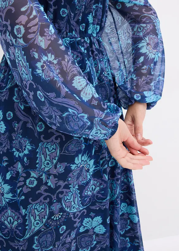 Robe midi en mesh, bonprix