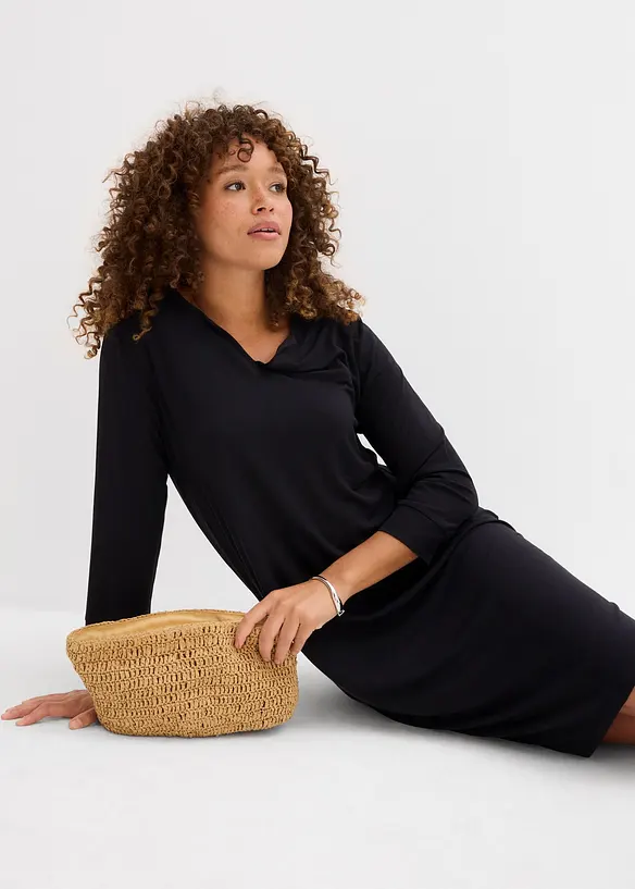 Robe en jersey viscose fluide, bonprix