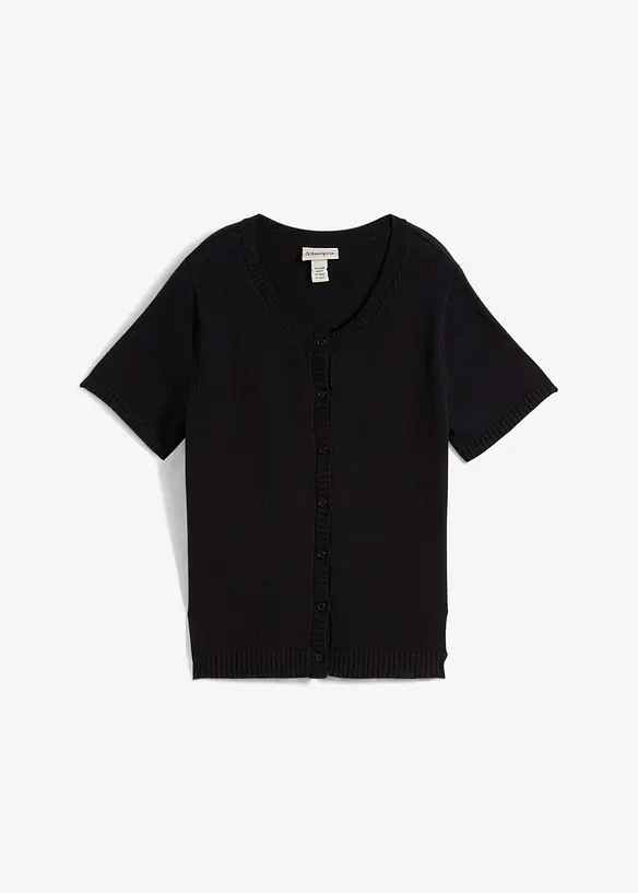 Gilet manches courtes en maille, bonprix