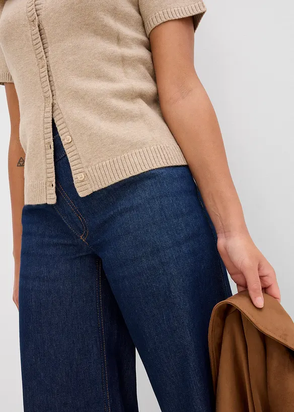 Gilet manches courtes en maille, bonprix