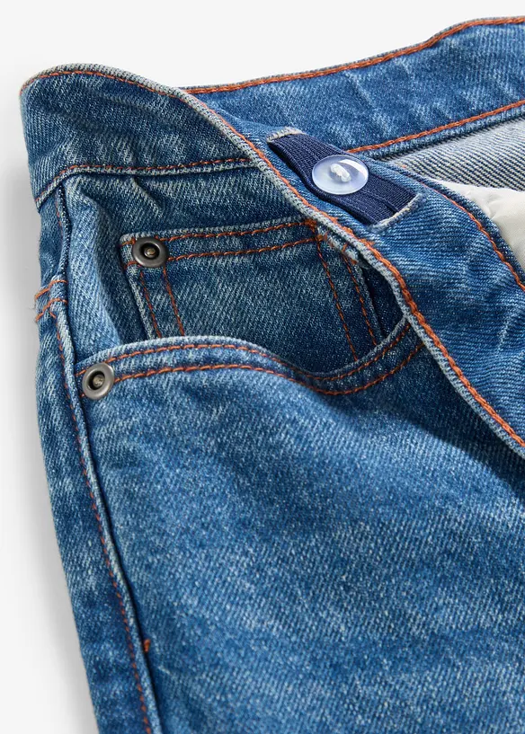 Jean large taille basse, bonprix