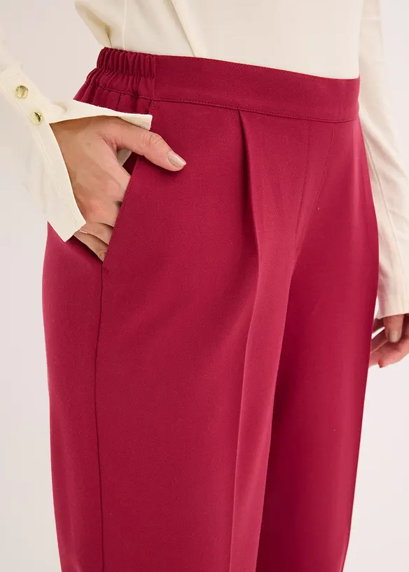 Pantalon taille élastiquée, bonprix