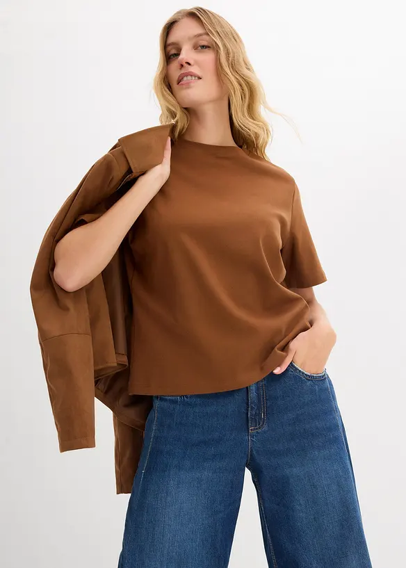 T-shirt en coton épais, bonprix