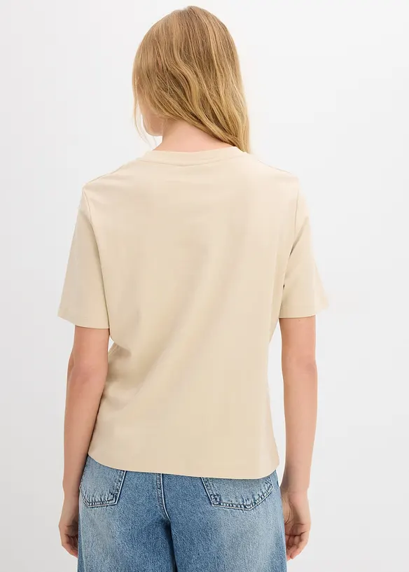 T-shirt en coton épais, bonprix