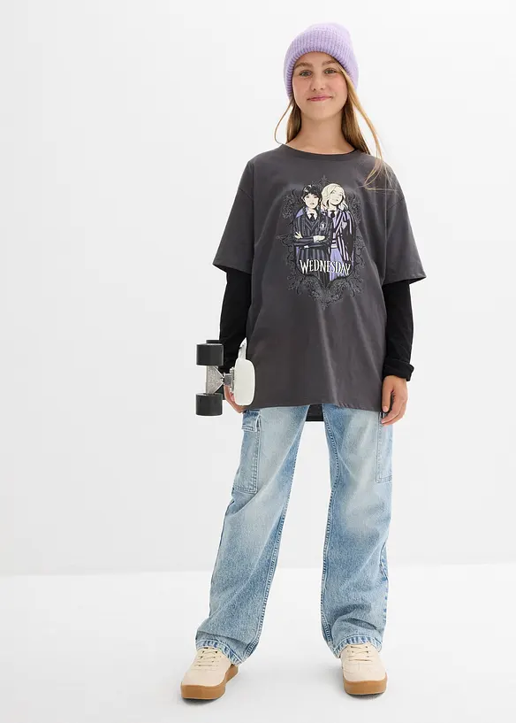 T-shirt Wednesday 100% coton, Wednesday