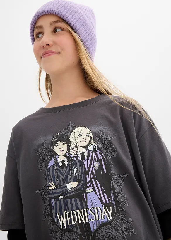 T-shirt Wednesday 100% coton, Wednesday