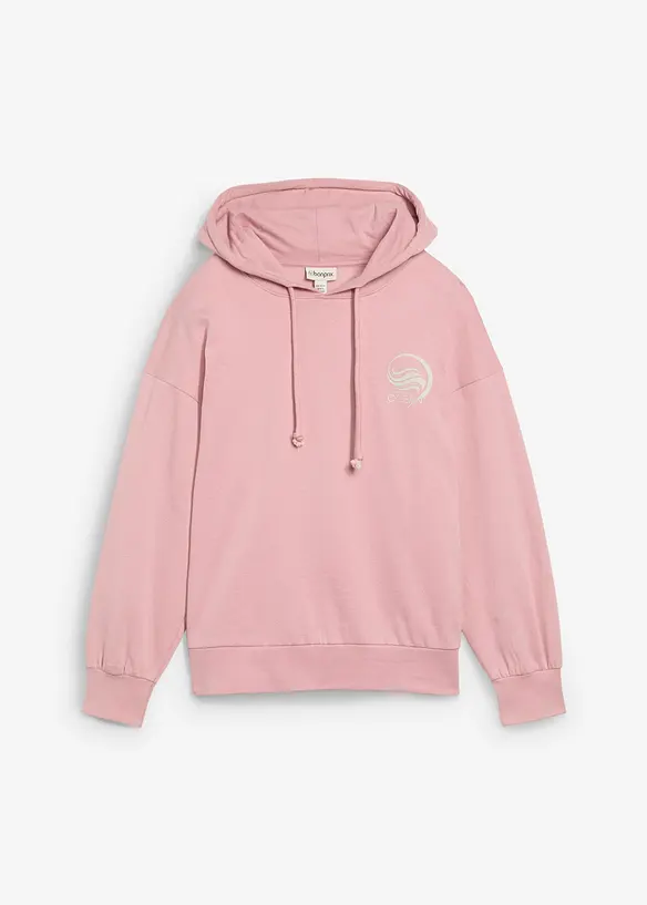 Sweat &agrave; capuche 100% coton, bonprix
