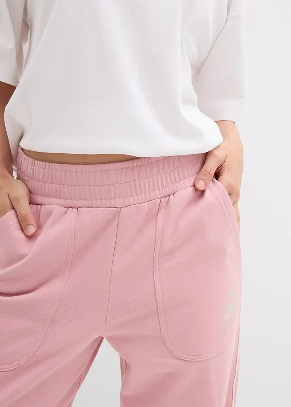 Pantalon en molleton 100% coton, bonprix