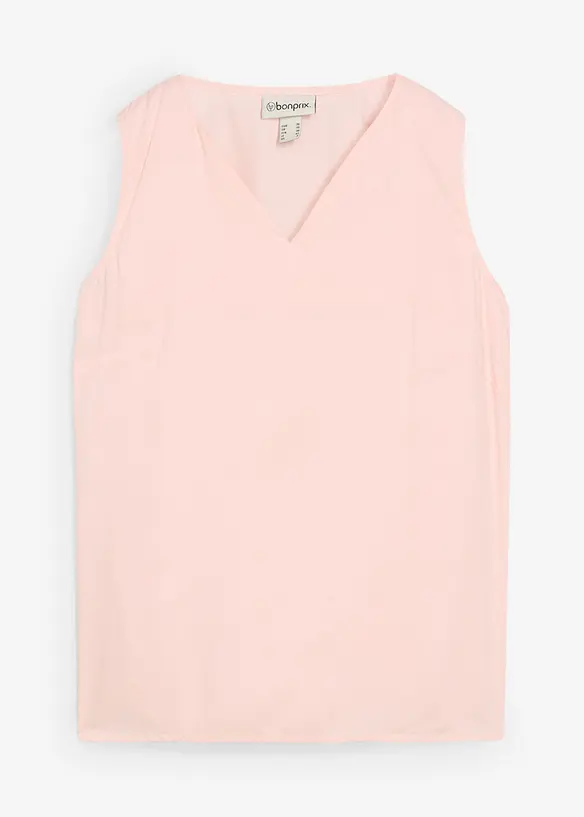 Blouse sans manches en viscose douce, bonprix