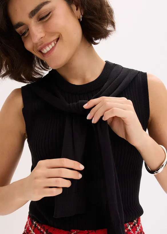 Pull sans manches, bonprix