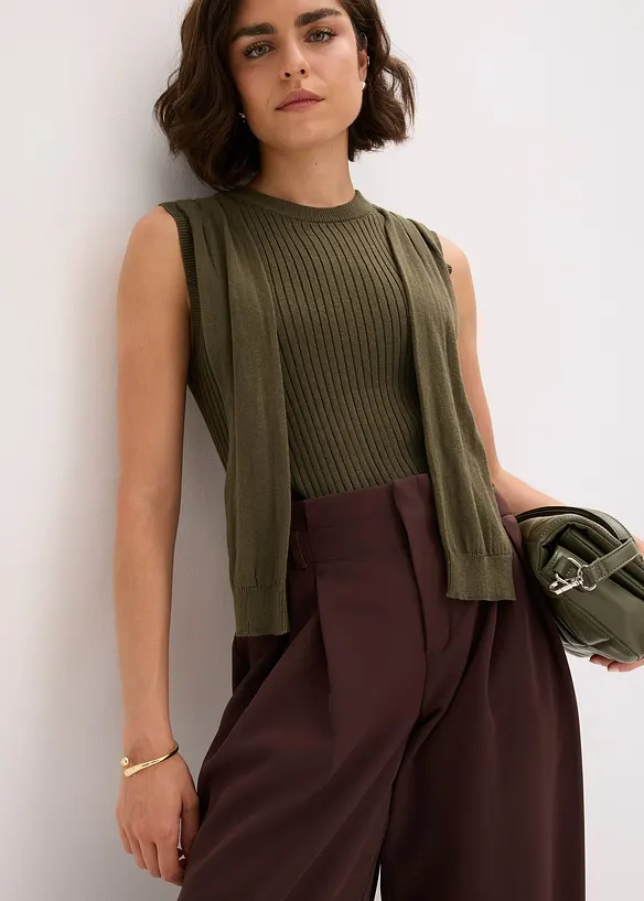 Pull sans manches, bonprix