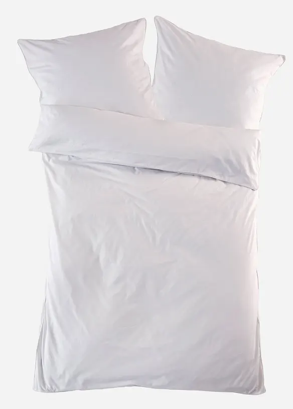 Parure de lit en coton renforc&eacute; avec passepoils, bonprix