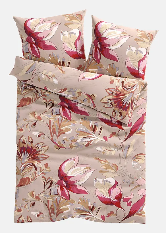 Parure de lit à imprimé floral, bonprix