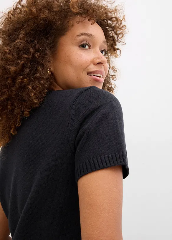 Pull manches courtes, bonprix