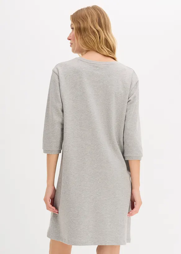 Robe évasée en molleton, bonprix