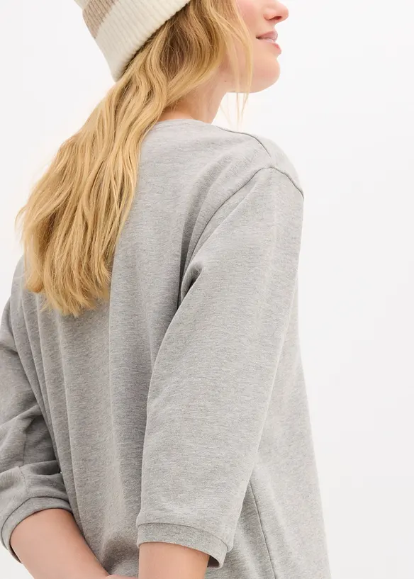 Robe évasée en molleton, bonprix