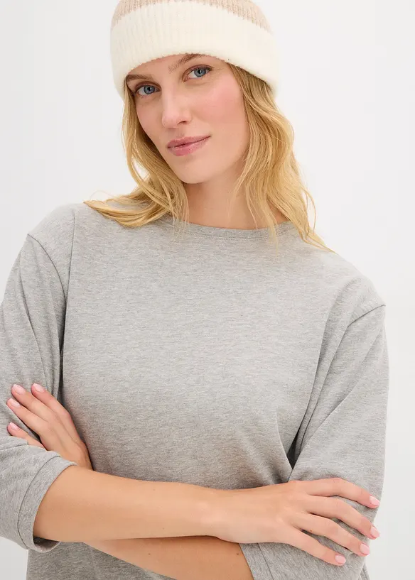 Robe évasée en molleton, bonprix