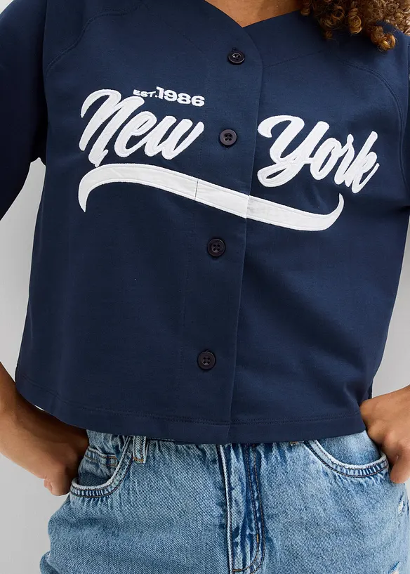 Sweat oversize doux en coton mélangé, bonprix