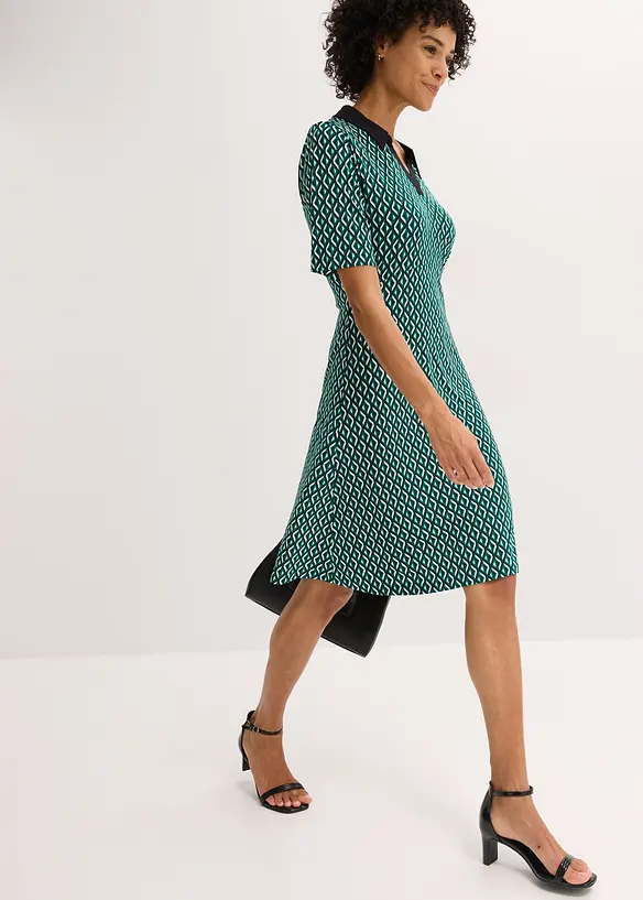 Robe polo midi, bonprix