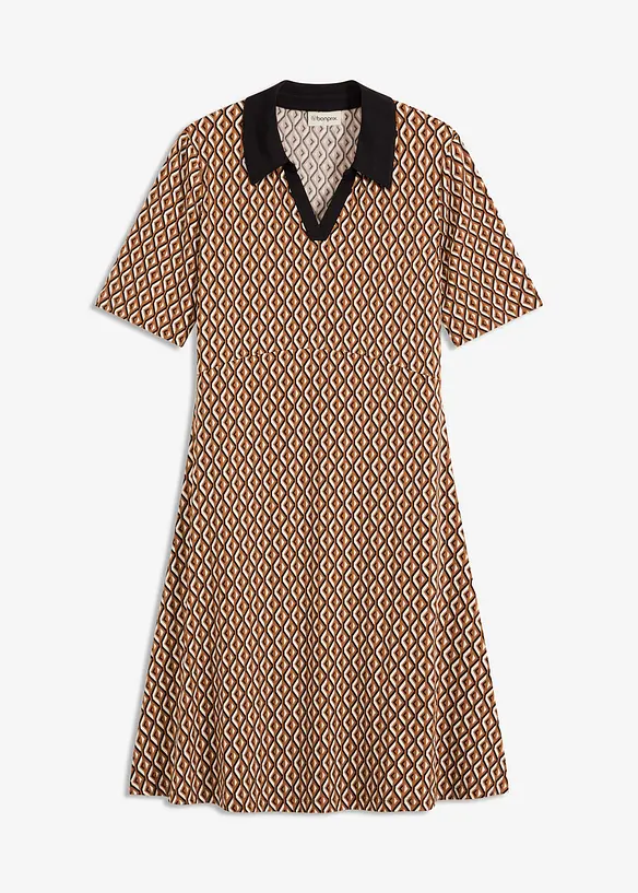 Robe polo midi, bonprix
