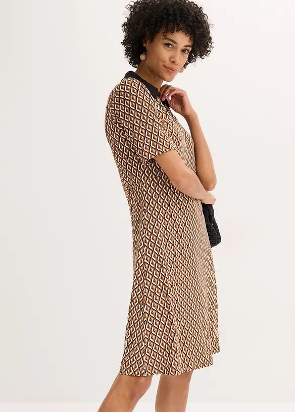 Robe polo midi, bonprix