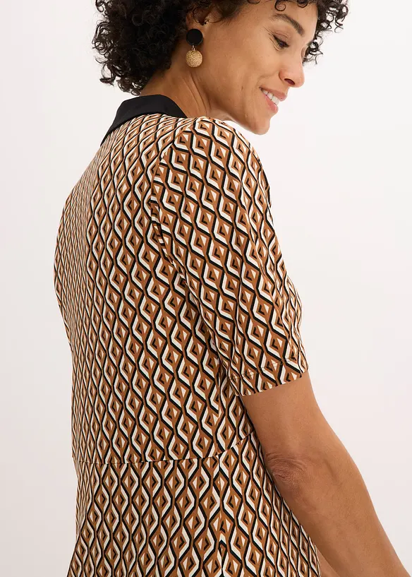 Robe polo midi, bonprix