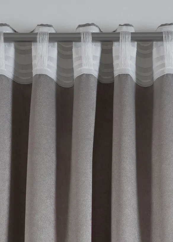 Rideau obscurcissant en jacquard (1 pce), bonprix