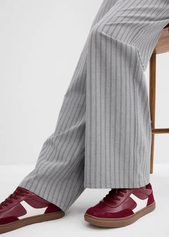 Pantalon fluide à taille élastiquée, bonprix