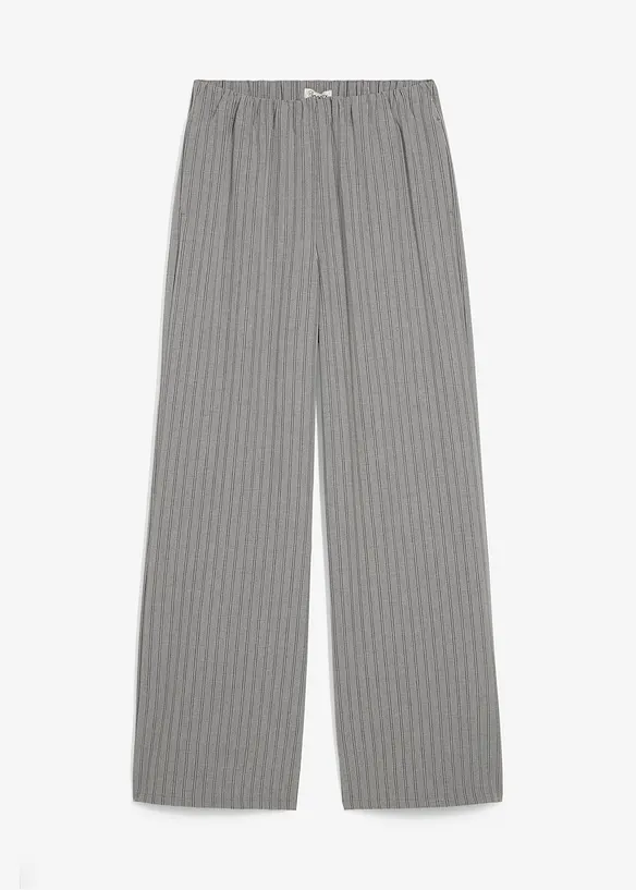 Pantalon fluide à taille élastiquée, bonprix