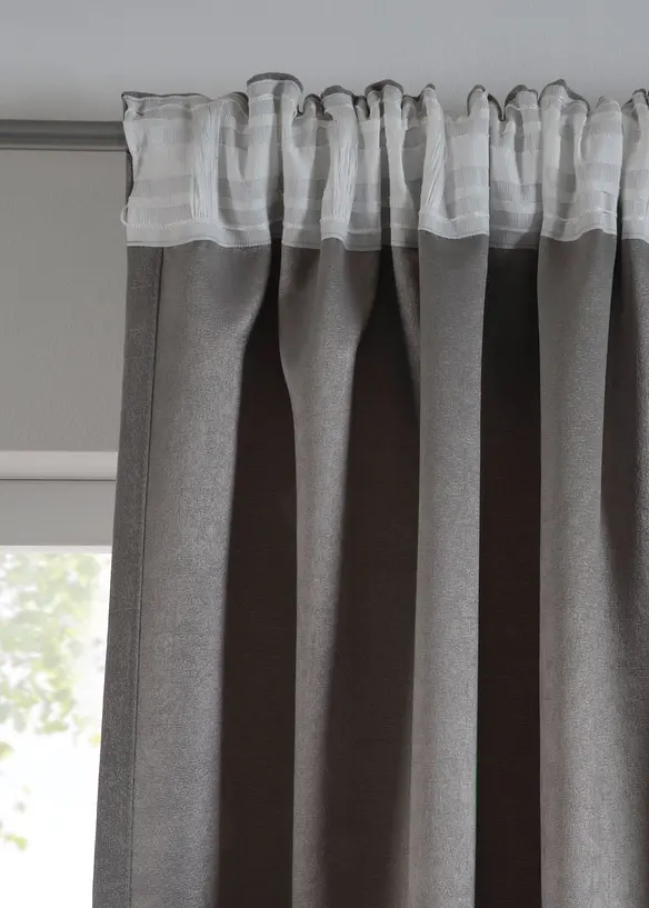 Rideau obscurcissant en jacquard (1 pce), bonprix