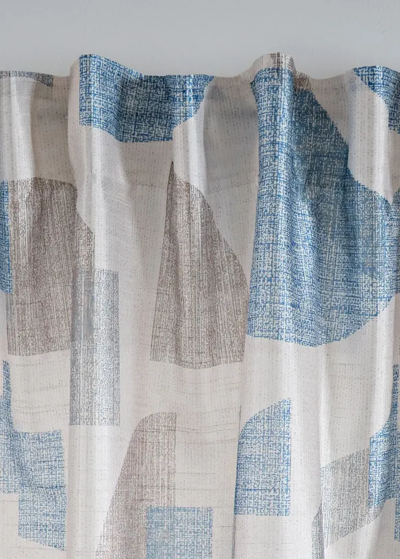 Rideau imprimé aspect soie (1 pce), bonprix