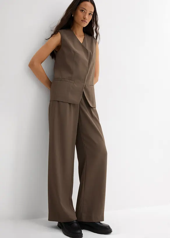 Pantalon à texture twill, bonprix