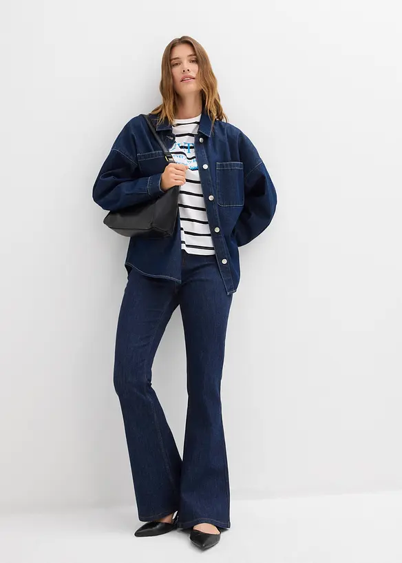 T-shirt ray&eacute; 100% coton, bonprix