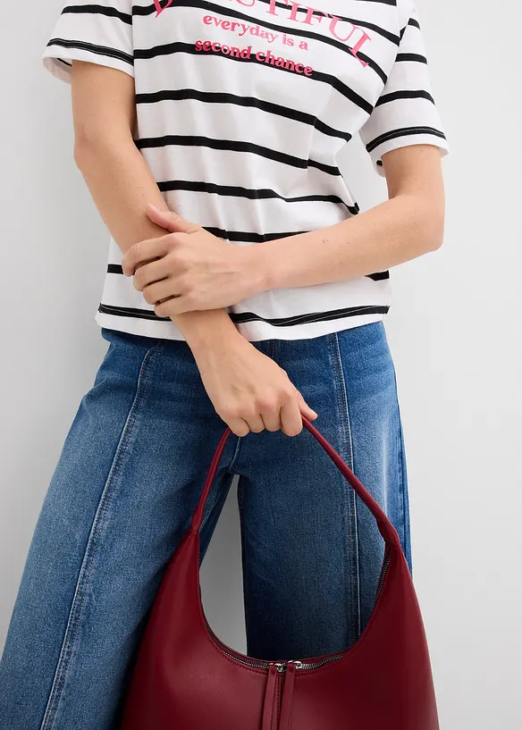 T-shirt rayé 100% coton, bonprix