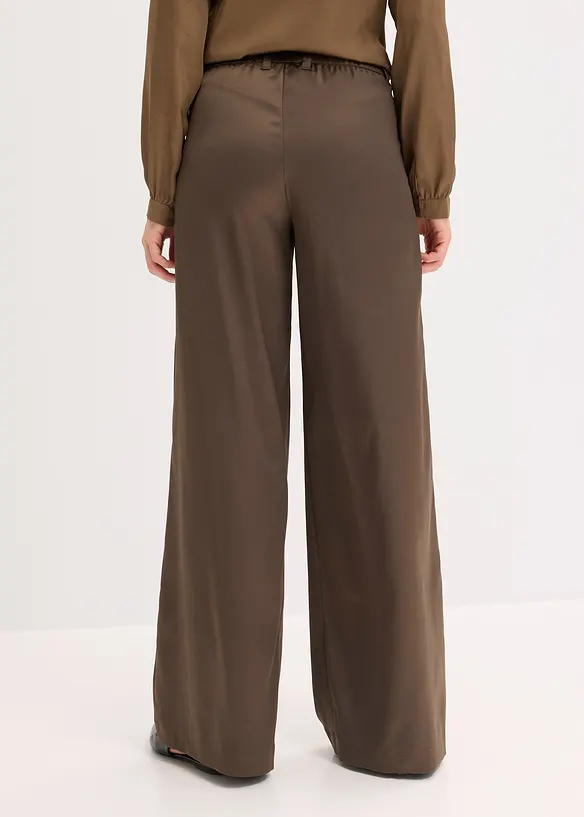 Pantalon de tailleur satiné, bonprix