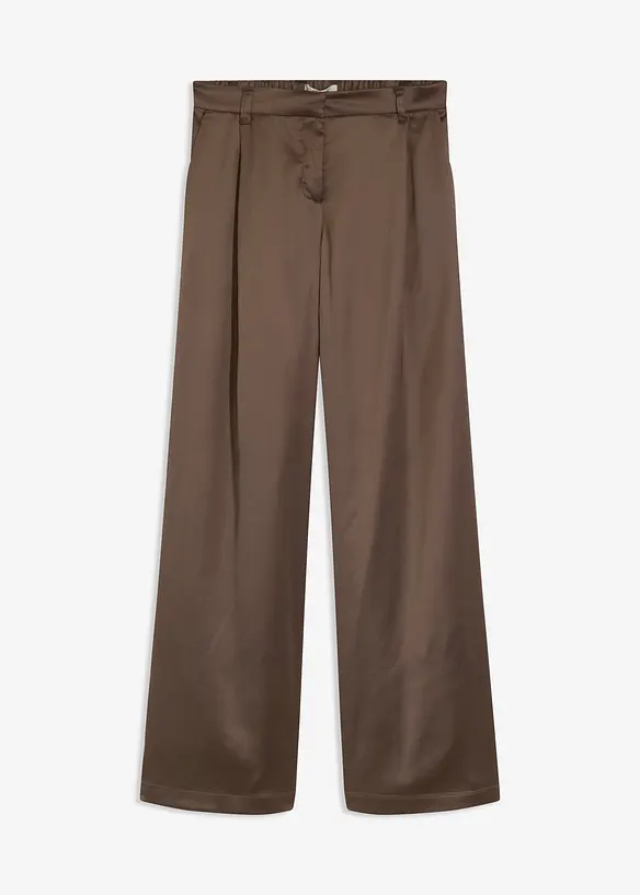 Pantalon de tailleur satiné, bonprix