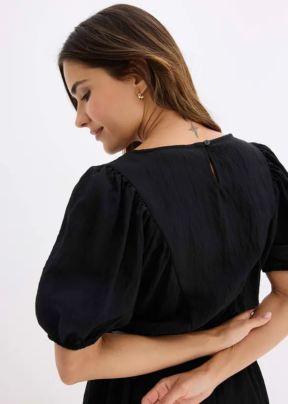 Robe avec ceinture et rivets, bonprix