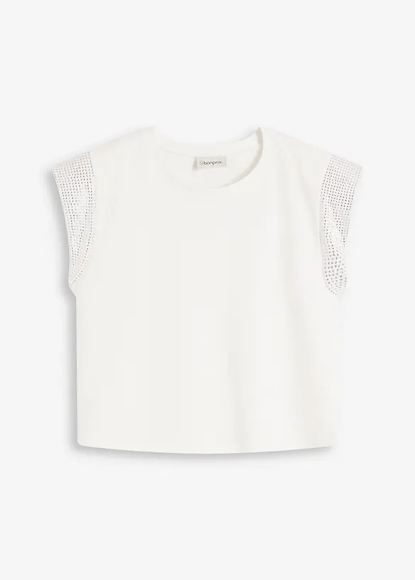 T-shirt &agrave; &eacute;paulettes, bonprix