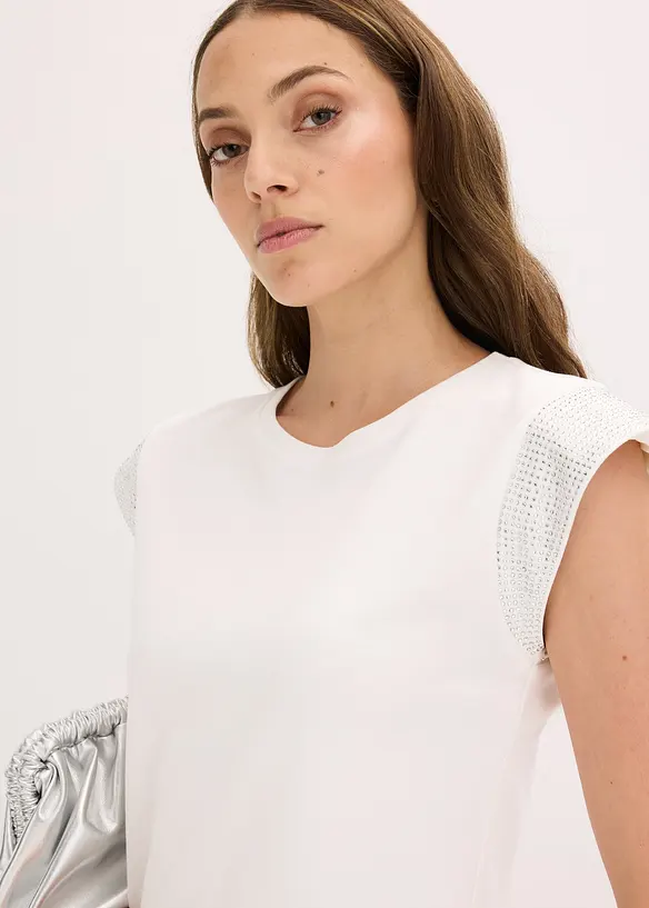 T-shirt &agrave; &eacute;paulettes, bonprix