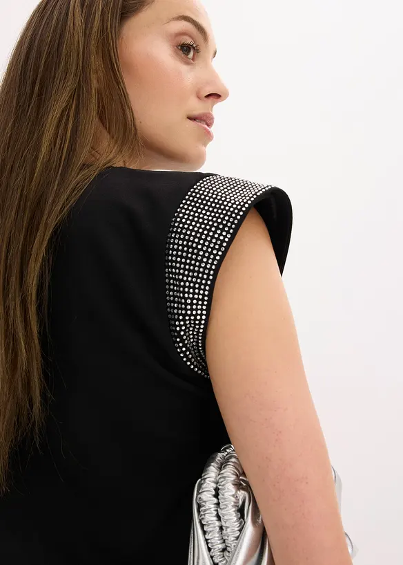 T-shirt à épaulettes, bonprix