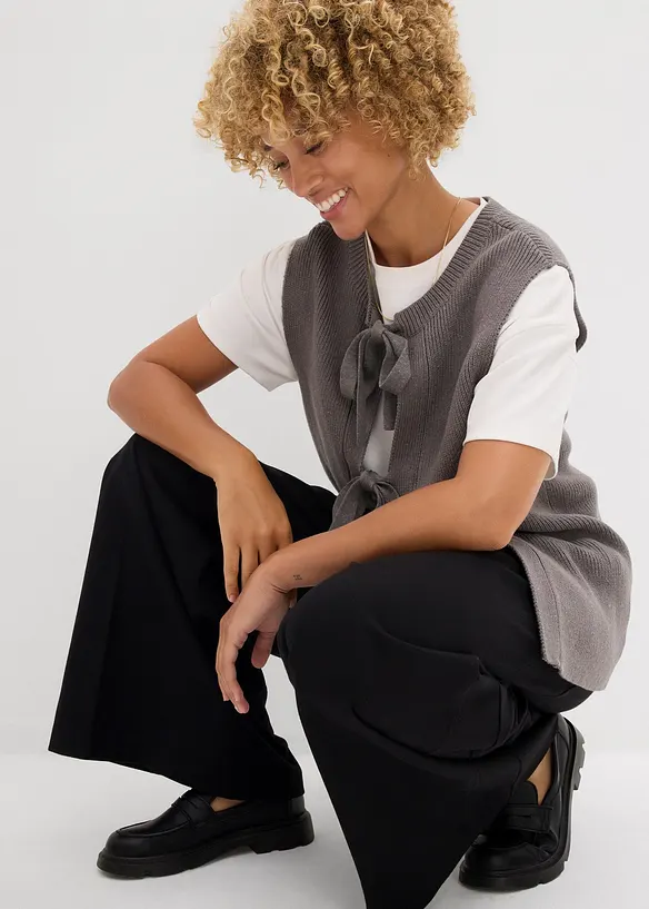 Gilet en maille, bonprix