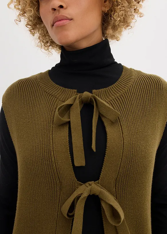 Gilet en maille, bonprix