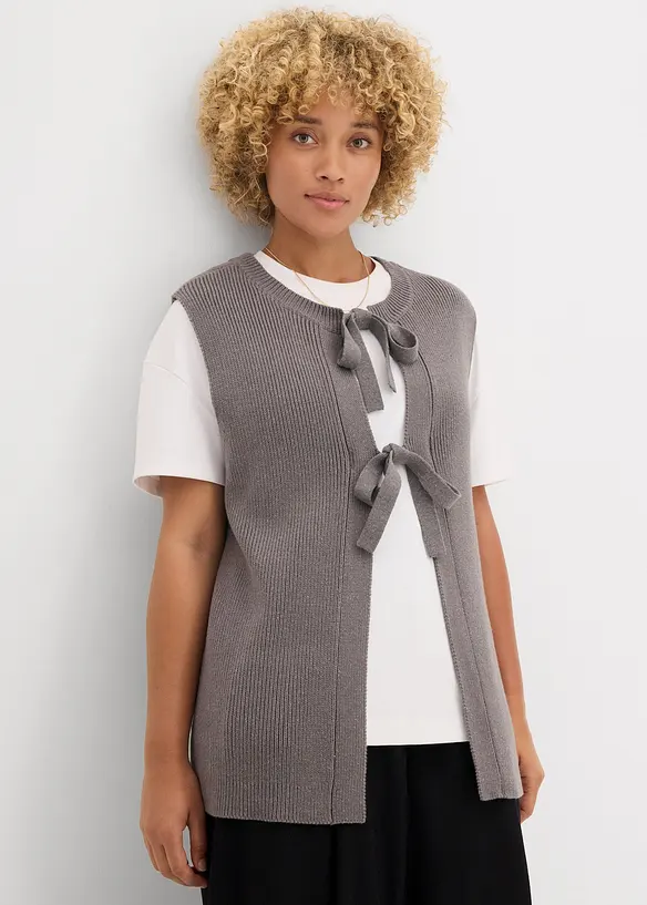 Gilet en maille, bonprix