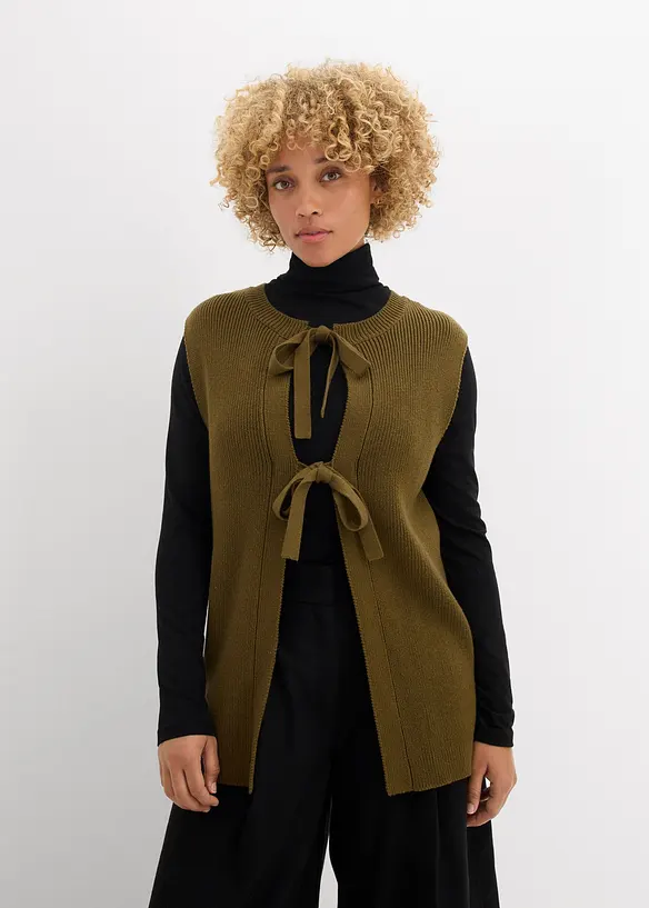 Gilet en maille, bonprix