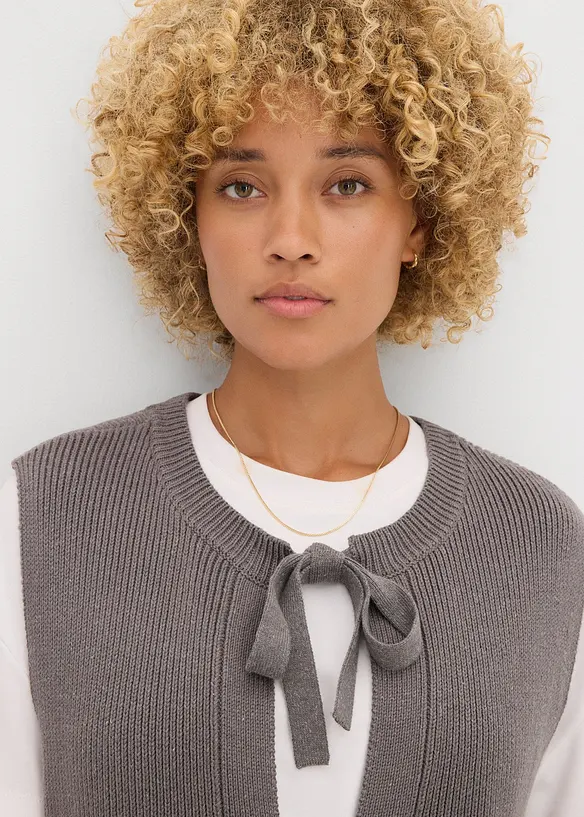 Gilet en maille, bonprix