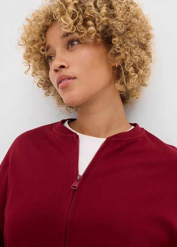 Gilet en molleton 100% coton, bonprix