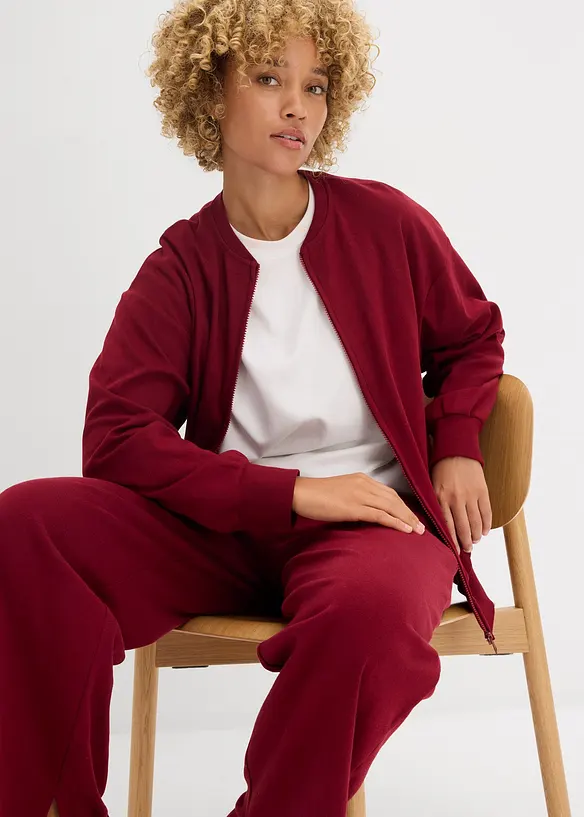 Gilet en molleton 100% coton, bonprix