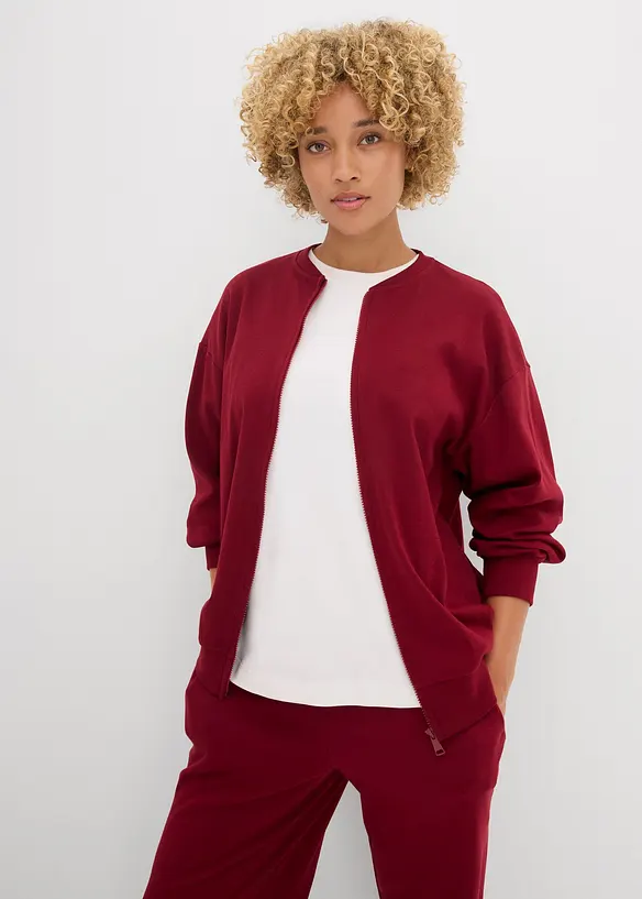 Gilet en molleton 100% coton, bonprix