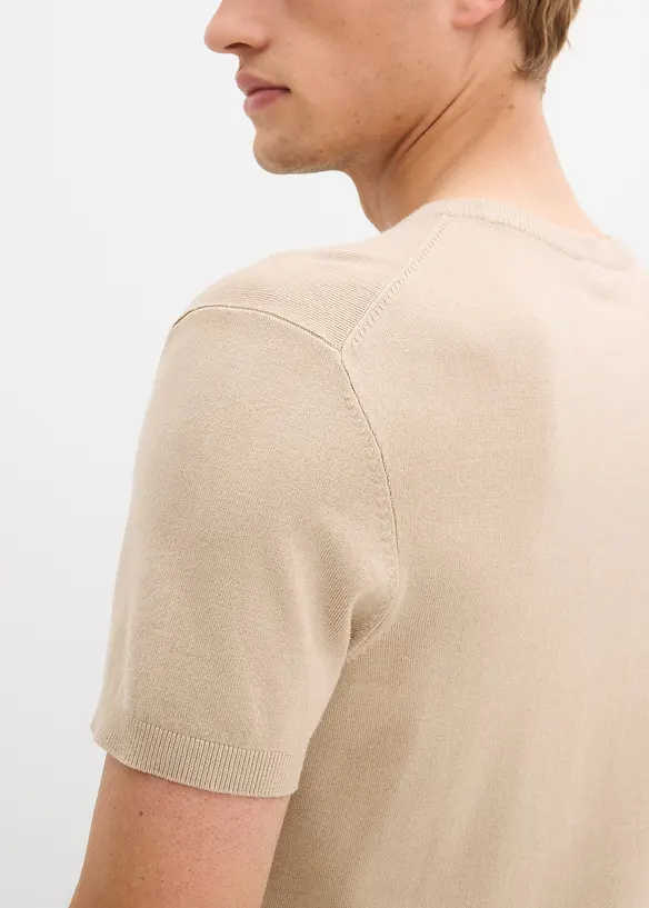 T-shirt en maille, bonprix